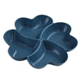 thumbnail image 3 of Snack Serving Tray Portable Dried Fruit Storage Plate for Nuts Fruit Table dark blue, 3 of 9