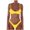 S10-Yellow, variant on Womens Swimwear Push Padded Bra Bandage Bikini Swimsuit Beachwear Bathing L Yellow