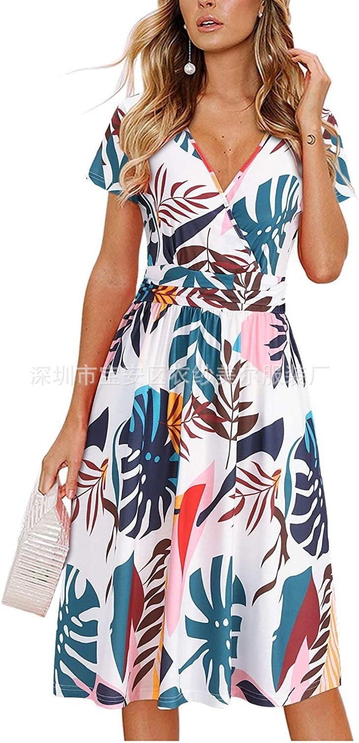 Spring Dresses for Women 2023 Women Summer Loose Tunic Dress Womens