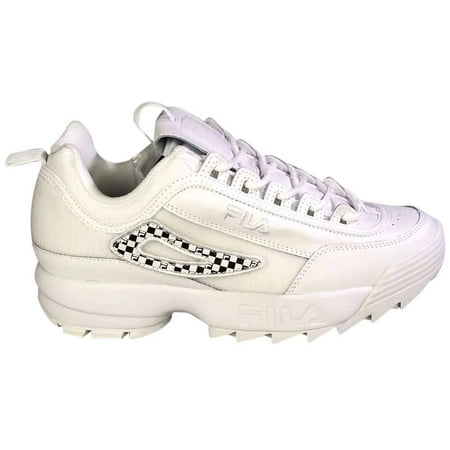 Mens Fila Disruptor 2 Patches Shoe Size: 10 White - Sfty - Royb Fashion Sneakers