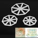 thumbnail image 2 of Juego de 3 cortadores de banderines para decoración de tartas, moldes para fondant de chocolate, herramienta de bricolaje, 2 of 13