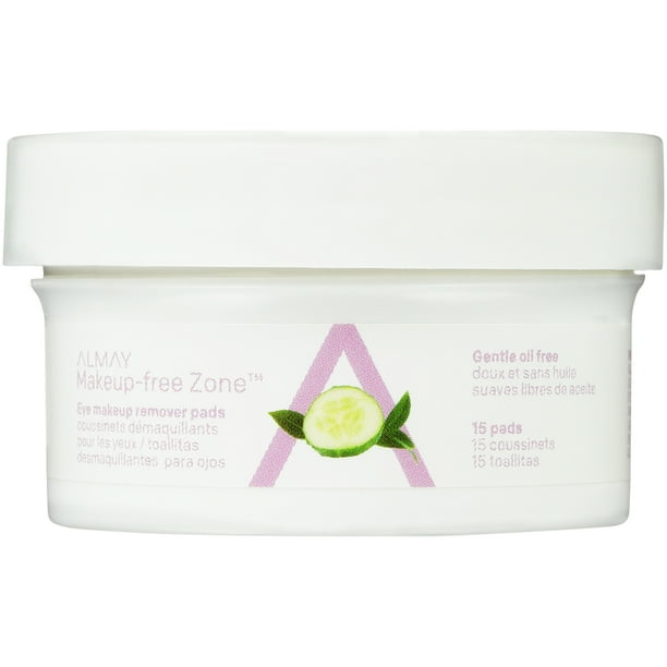Almay Oil Free Eye Makeup Remover Pads, 15 Ct