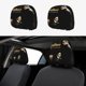 thumbnail image 1 of El Padrino Funda Protectora Universal para Reposacabezas de Coche, Funda Elástica para Reposacabezas de Asiento de Auto, Funda de Tela Antipolvo, Accesorios de Interior 2 Piezas, 1 of 6