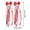 E7-E, variant on Ribbon Bow Boot Bows Plaid Boot Bows with Glitter Pearl Lace Trim for Girls Women Pink White Buffalo Check Holiday Birthday School Accessory Decor,C