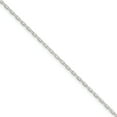thumbnail image 1 of 925 Sterling Silver 2.2mm Long Link Cable Chain Bracelet, 1 of 5