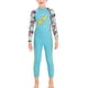 thumbnail image 1 of Niño traje de traje niños surfear ropa mantenimiento-cálido niño traje de buceo ropa de baño con mangas largas para la playa de la piscina con luz azul M Advancent OD003683-12, 1 of 7