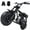 Black-, variant on Sunderwell 99cc Gas-Powered Mini Dirt Bike for Adults, Off-Road Motorcycle with LED Lights & Disc Brake, 34.5 KM/H, Max Load 200 lbs,Age 13+