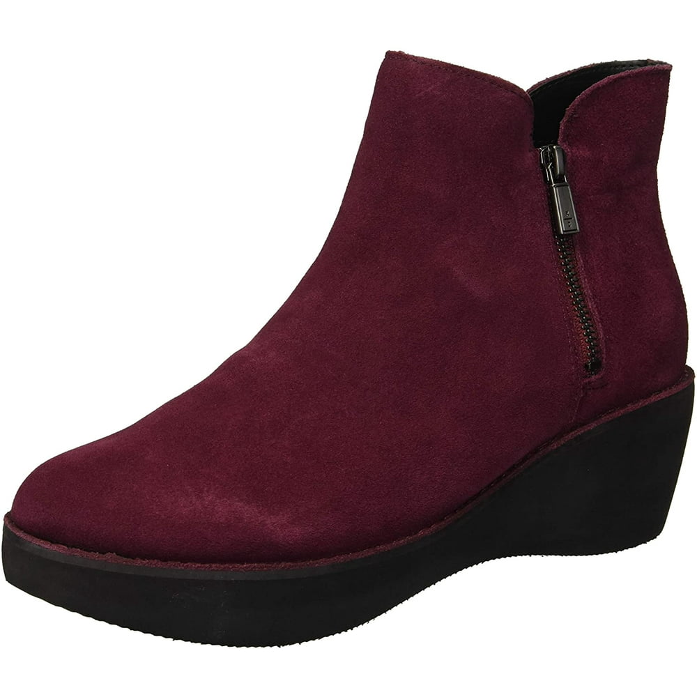 Kenneth Cole Reaction - Kenneth Cole REACTION Womens Prime Platform Bootie with Side Zip Ankle