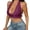 Purple, variant on Alun Halter Lace Bralette Unpadded Wireless Light Support and Coverage Breathable Bras Gift for Women Elegant Solid Color No Underwire Soft Comfortable Bra Daily Wear White S