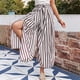 thumbnail image 1 of Pantalones de cintura alta para mujer, pantalones largos para mujer, pantalones anchos de verano, pantalones de pierna ancha para mujer, estética elegante, 1 of 7