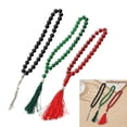 thumbnail image 2 of Large Crystal Necklace 12mm Beads Neck Chain Luxurious Accessory for Event Daily, 2 of 18