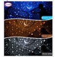 thumbnail image 2 of WINICE Remote Control and Timer Design Seabed Starry Sky Rotating LED Star Projector for Bedroom, Night Light for Kids, Night Color Moon Lamp for Children Baby Teens Adults(Blue), 2 of 5