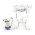 thumbnail image 4 of 1 Set Bathroom Model 1/12 Small Washbasin Mini House Bathroom Rack Kettle Miniature Ornament Realistic Room Decoration Mini Furniture for Layout, 4 of 7