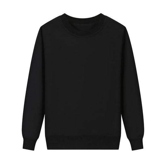 SIYUDAN Women'S Sweatshirt Long Sleeve Sweatshirt for Women Pullovers for Women Black Pullover Adult Cute Crewneck Sweatshirt Winter Clothes College Wear