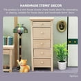 thumbnail image 2 of QUTETN Mini Chest Drawers Small Wooden Dresser  Beige, 2 of 6