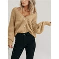 thumbnail image 3 of Button Up Long Sleeve Cardigan, 3 of 10