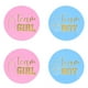 thumbnail image 5 of Pegatinas de revelación de género Team Girl, Team Boy - 48Labels JAMW Sencillez, 5 of 5