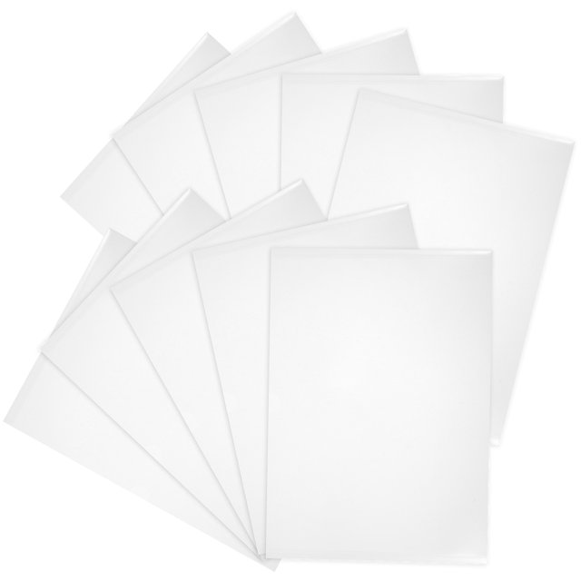 UPOUART 10Ud Organizadora Transparente Para Almacenamiento Práctico De Documentos