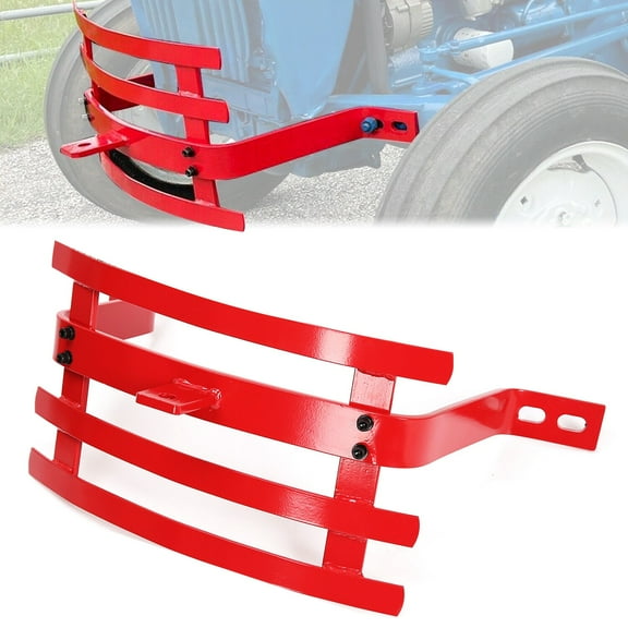 Kojem Heavy Duty Front Bumper with Trailer Hitch for Ford Massey Ferguson 2N 8N 9N 600 800 2000 3000 TO20 TO30 311541HD Replaces 311541HD