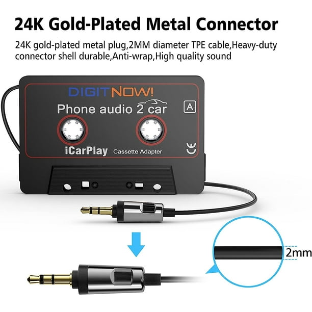 Walmart cassette to aux outlet