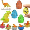 thumbnail image 5 of 60pcs Hatching Dinosaur Eggs, Grow in Water Dino Eggs with Toys Inside Birthday Gifts Goodie Bag Stuffers, Hatching Growing Dino Dragon Hunting Game Easter Basket Stuffers Birthday Easter Gifts, 5 of 6