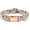 001-Flower11, variant on Metal Buckle Dog Collar with Dedals, 3-Size Comfortable Adjustable Cotton Dog Collar for Small, Medium, Large Male Female Dogs (Foliage, L(15-23in))