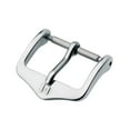 thumbnail image 2 of HIRSCH Tradition Buckle for Watch Straps - Stainless Steel - Silver - 18mm, 2 of 5
