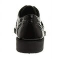 thumbnail image 4 of Josmo Boys Wingtip Oxford Lace Dress Shoes - Black Patent, 7, 4 of 8