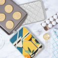 thumbnail image 5 of Yayeee Pot Holders Kitchen Heat Resistant with Pocket 7"x9.8" Cotton Oven Cooking Hot Pads, Yellow Glasses, 5 of 7