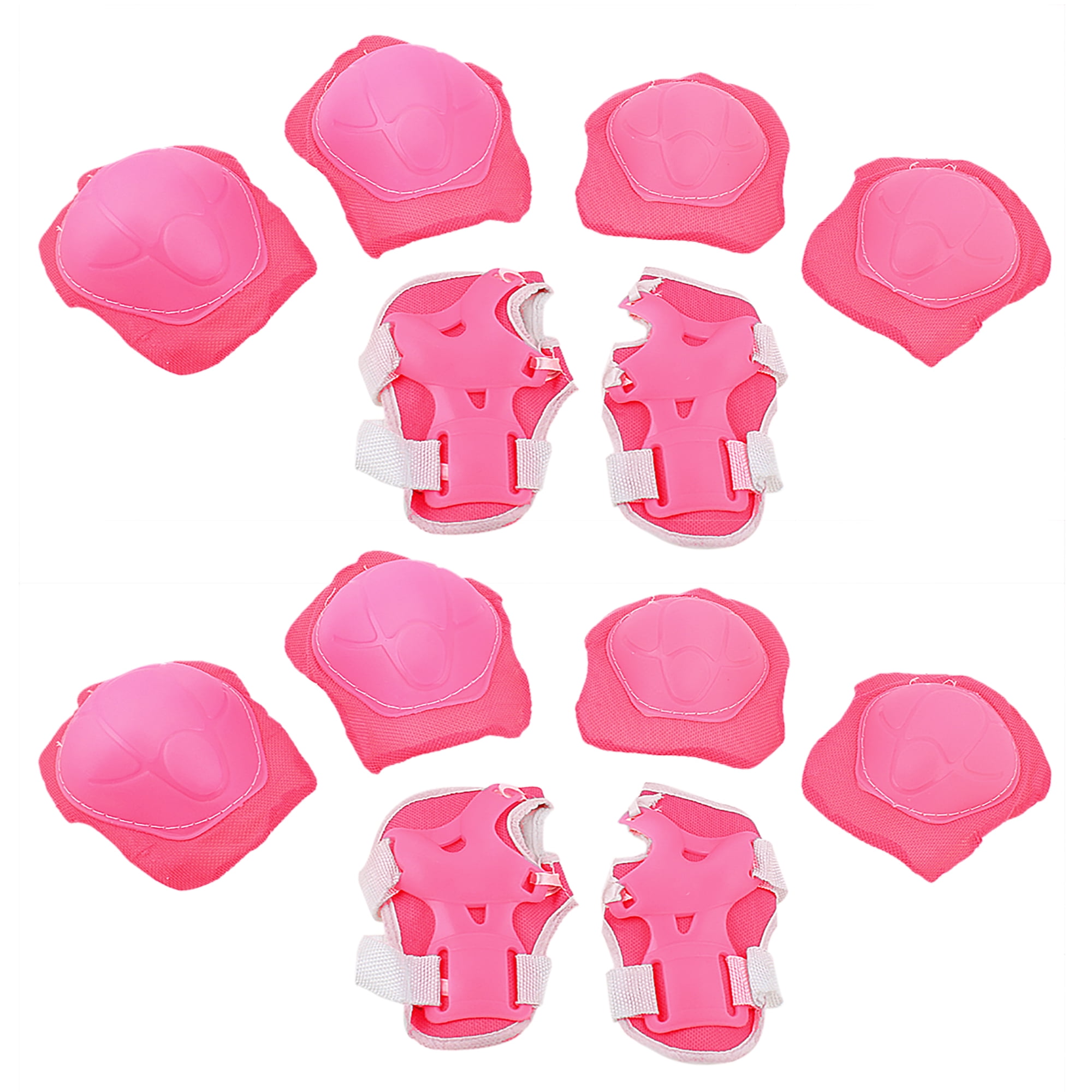 bell frozen 2 elbow & knee pad set with bike bell value pack