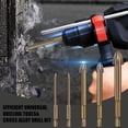 thumbnail image 2 of Cemented Carbide Cross Tile Glass Ceramic Drill Bit Hex Shank Efficient Professional Wall Drilling Tool Tile Hole Opener 10mm, 2 of 7
