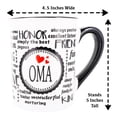 thumbnail image 4 of Cottage Creek Oma Mug, Oma Coffee Mug, Ceramic, 16oz., 6" Multicolored, 4 of 4