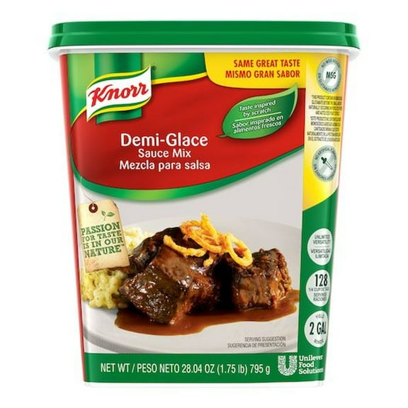 Knorr Professional Ultimate Demi-Glace Sauce Mix, 26 Ounce -- 4 per Case.