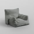 thumbnail image 4 of Comfy Light Grey Nylon Chair - Indoor/ Outdoor Water Resistant, Foam Filling, Self-expanding, 4 of 9