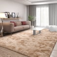 thumbnail image 2 of Alfombra FlyDoit de felpa beige teñida con corbata, 274 x 366 cm, 2 of 9