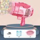 thumbnail image 2 of Máquina De Pompas De Jabón Máquina de burbujas de 132 agujeros a prueba de fugas juguetes automáticos de pistola de burbujas para el verano (rosa) Wdftyju Libre de BPA, 2 of 3