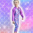 thumbnail image 5 of weVSwe Toddle Girls Swimsuits 0-3Years - UPF 50+ Sun Protection Baby Rash Guard Swimswear, 5 of 5