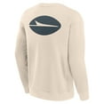 thumbnail image 3 of Men's Fanatics Cream New York Jets Elements Future Ground Lettering Pullover Sweatshirt, 3 of 3