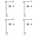 thumbnail image 3 of 4PCS Garden Flag Holder Stand, Garden Flags for Outside with Flag Stopper and Clips Weather-Proof Flagpole Christmas Garden Flag, Outdoor Garden Decoration, 3 of 9