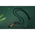 thumbnail image 3 of Collar de cristal curativo Yashi colgante de obsidiana negra ajustable 18-27,5 pulgadas, 3 of 5