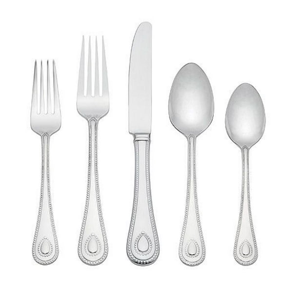 Lenox French Perle 18/10 Stainless Steel 5pc. Place Setting (Service for One)