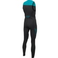 thumbnail image 2 of Slippery Breaker Mens Wetsuit Black/Aqua 3XL, 2 of 2