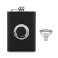 thumbnail image 2 of Stainless Steel Shot Flask  Flask Set  Large Capacity Shot Flask  8 Oz Stainless Steel Shot Flask With Built In Collapsible Shot Glass And Funnel, 2 of 8