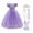 Purple, variant on Girls Princess Sofia Costume Dress up Cosplay Fancy Party Dress