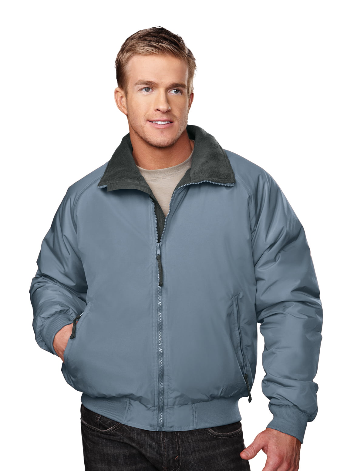 Tri-Mountain Mountaineer 8800 Nylon 3 Season Jacket, 2X-Large, Slate ...