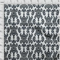 thumbnail image 3 of oneOone Viscose Chiffon Fabric Paisley & Floral Ikat Printed Fabric 1 Yard 42 Inch Wide, 3 of 4