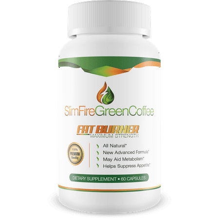 Slim Fire Green Coffee- Green Coffee- Ultra Premium Weight Management Formula-Natural And Potent Weight Loss Pills For Men And Women – Burn Belly Fat – Metabolism Booster – Powerful Antioxidant