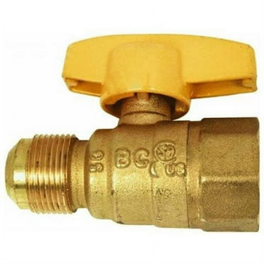 BrassCraft 5/8 In. OD x 1/2 In. FIP Brass Gas Ball Valve PSSC-68
