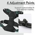 thumbnail image 4 of rabbitgoo Dog Harness  No-Pull Pet Harness with 2 Leash Clips  Adjustable Soft Padded Dog Vest  Reflective No-Choke Pet Oxford Vest with Easy Control Handle for Small Dogs  Beige  XS, 4 of 9