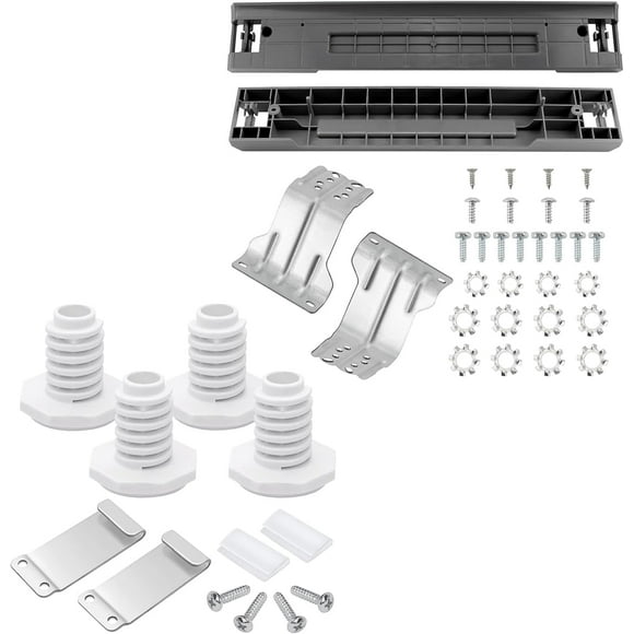 SKK-7A SKK8K Laundry Stacking Kit Fit for Samsung washer dryer stacking kit 27-Inch Front-Load -W10869845 Dryer Stacking Kit Compatible for Whirlpool May-tag Standard and Long Vent Dryer &Washer